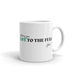 Eternally Fit - Life to the Full - White glossy mug